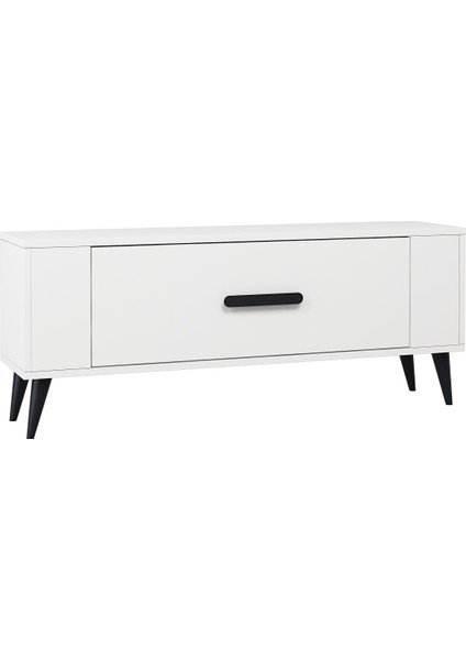 TV1338CT RETRO-128 Tv Sehpası Beyaz-Siyah fiyatları