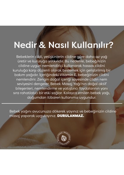 Bebek Bakım Yağı - Baby Oil