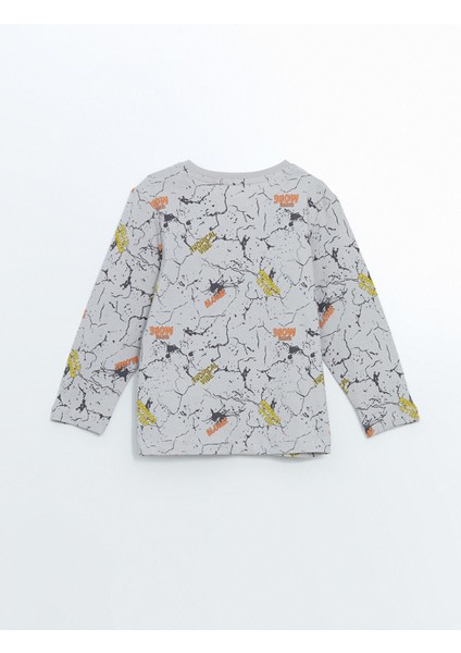 Yeni Sezon Bisiklet Yaka Erkek Çocuk Pijama Takımı fırsatları