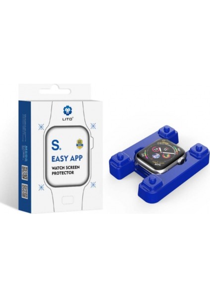 Apple Watch Uygulama Aparatlı 41 mm Ekran Koruyucu