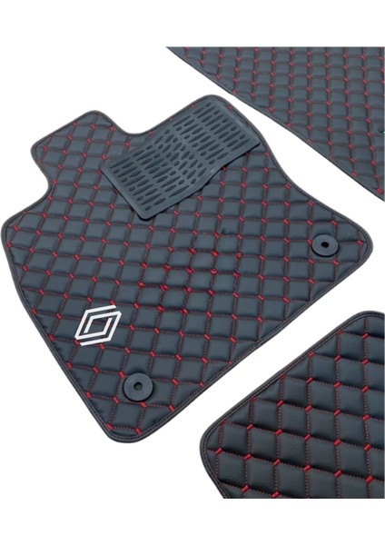 Oto Halı Paspas Seti Renault Zoe Serisi Modelleri Uyumlu Kadife Halı Kaymaz & Şık Tasarım