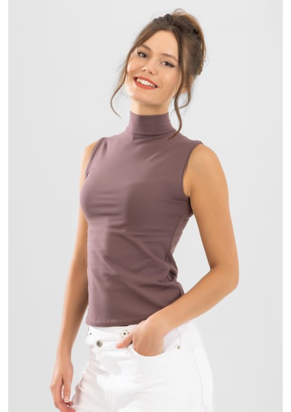 Kadın Pamuklu Balıkçı Yaka BODY 6320 Gül Kurusu modelleri