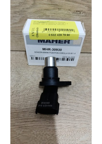 90080-19018 MHR-30930 Sensör Krank Pozisyon Corolla 02-06 1.4 |