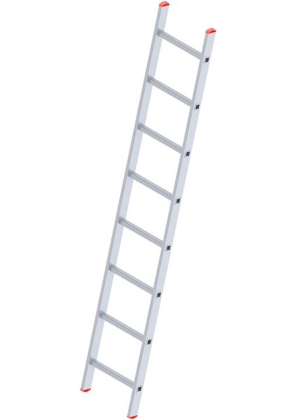 Tek Parça 2,5 M Alüminyum Merdiven 8 Basamak