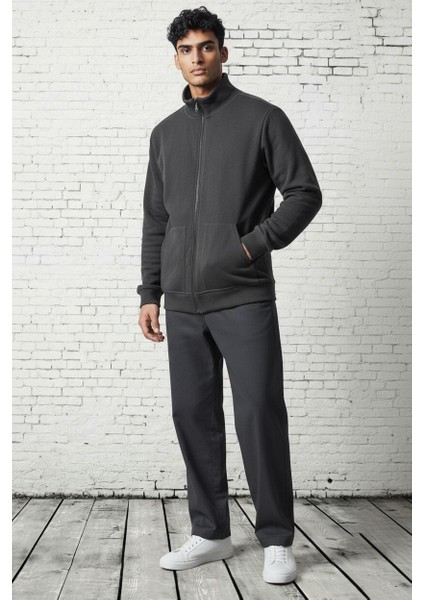 Selanik Örgü Fermuarlı Hırka