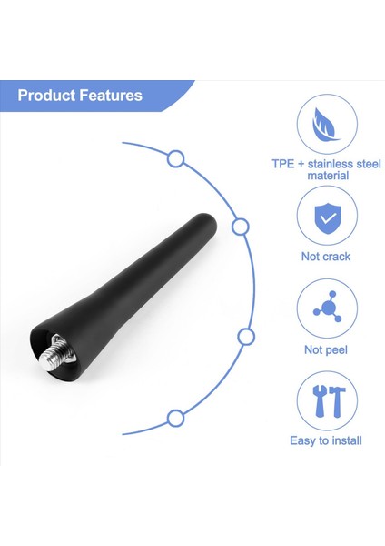 Fm / Am / Dab Alım Fonksiyonlu Araba 6.5cm Mini Radyo Anteni (Yurt Dışından) fırsatları