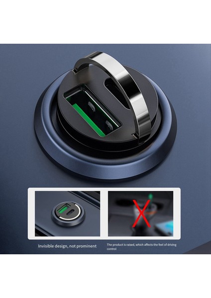 Hızlı Şarj Telefon Şarj Adaptörü Şarj Soketi Çakmak 12-24V (Yurt Dışından) modelleri