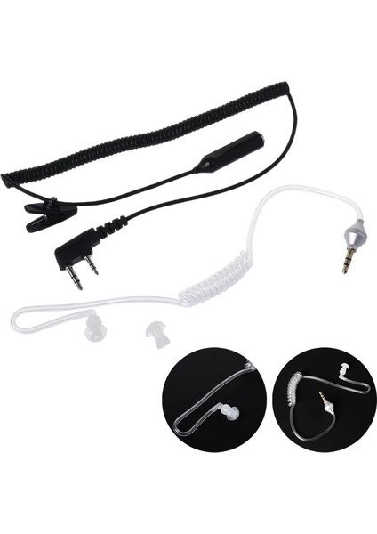 Uv-5r 888S Için 2 Pimli - 3,5 mm Hava Akustik Tüplü Kulaklık (Yurt Dışından) fiyatları