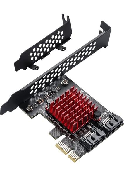 Pcıe - 2 Bağlantı Noktalı Sata 3.0 6 Gbps SSD Adaptörü Pcı-E Pcı Express (Yurt Dışından)