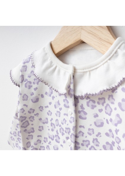 Leopar Desenli Kendinden Eldivenli 4 Parça Yenidoğan Hastane Çıkışı Seti modelleri