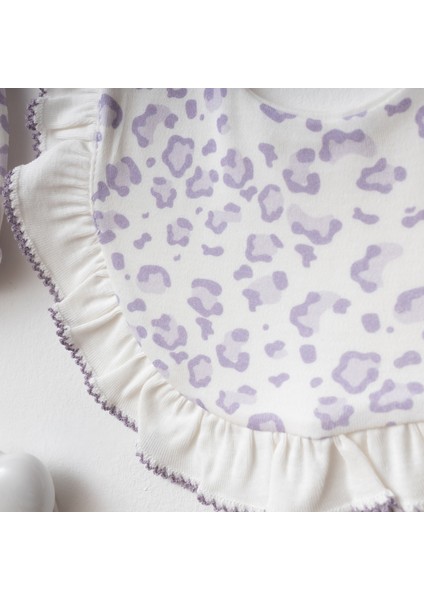 Leopar Desenli Kendinden Eldivenli 4 Parça Yenidoğan Hastane Çıkışı Seti fırsatları