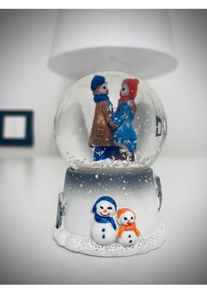 Mini Kar Küresi Işıklı