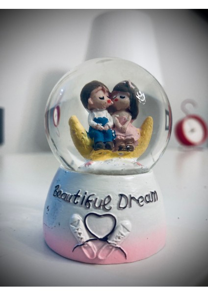 Mini Kar Küresi Işıklı