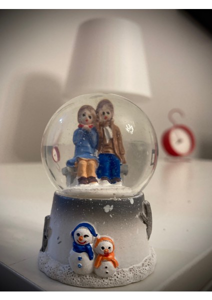 Mini Kar Küresi Işıklı