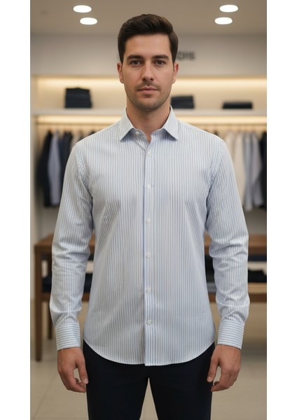 Erkek %100 Pamuk Gömlek