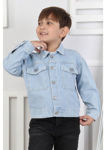 Erkek Çocuk Kot Ceket modelleri