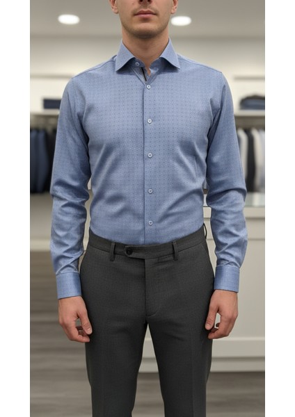Erkek %100 Pamuk Gömlek