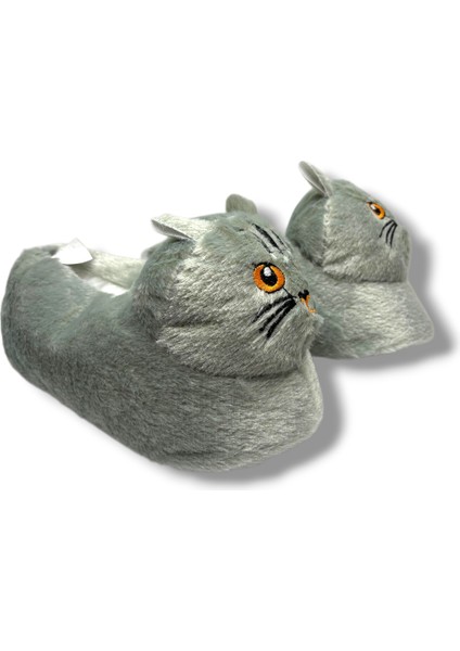 156-26 Termal Kedi Figürlü Panduf 36-40