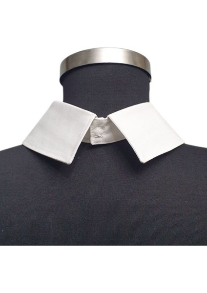 5693 El Yapımı Fiyonk Model Beyaz Seyyar Yaka Incili Choker Kolye modelleri