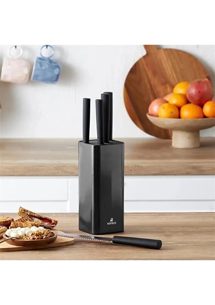 Grammy 6 Parça Bıçak Seti Siyah