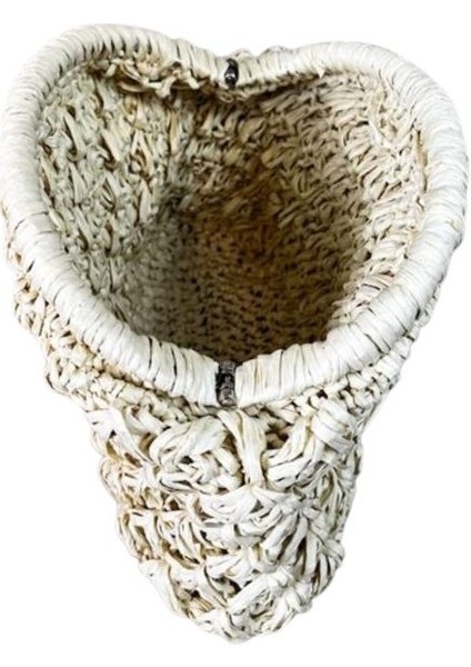 6163 El Yapımı Rafya Ip Clutch Çanta / 19 x 26 cm modelleri