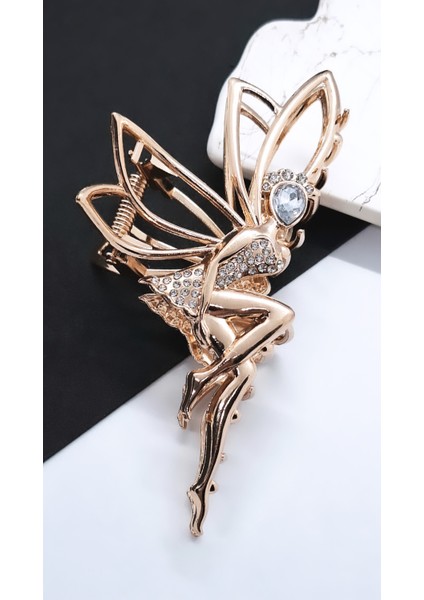 Peri Figürlü Metal Mandal Toka