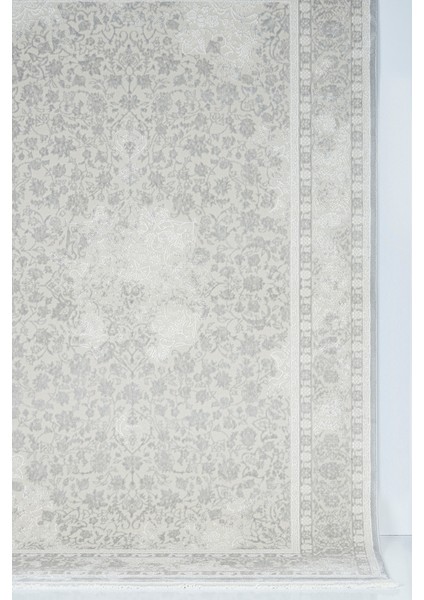 Açık Gri Modern Salon Halısı – Bambu Dokulu, Antialerjik, Kaymaz Taban – 4m² / 6m² Oturma Odası Halısı fiyatları