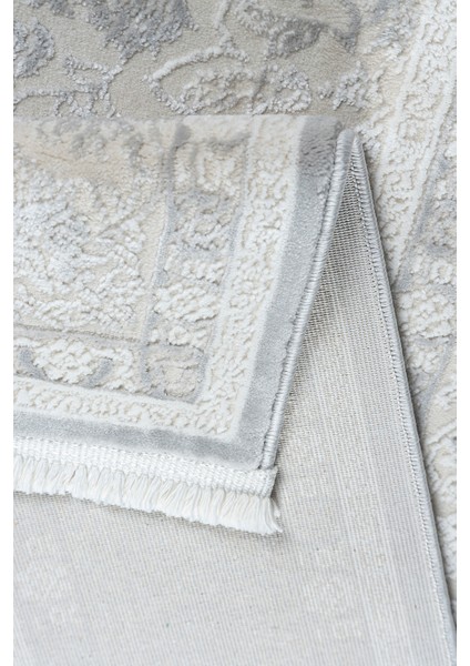 Açık Gri Modern Salon Halısı – Bambu Dokulu, Antialerjik, Kaymaz Taban – 4m² / 6m² Oturma Odası Halısı modelleri