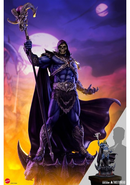 Skeletor Legends Maquette