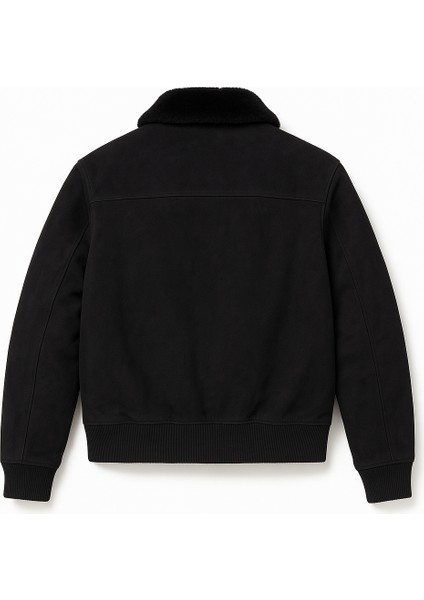 Erkek Kürk Yakalı Nakışlı Pilot Montu fiyatları