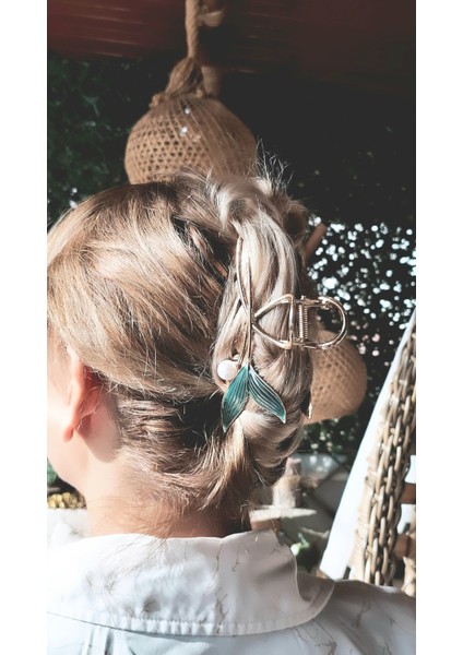 Incili Balık Kuyruğu Figür Metal Mandal Toka fiyatları