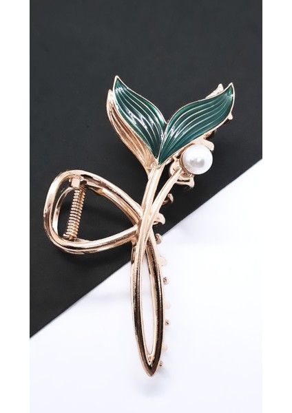 Incili Balık Kuyruğu Figür Metal Mandal Toka modelleri