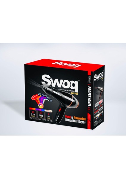 Güçlü 2500W Profesyonel Fön Makinesi, Hızlı ve Parlak Sonuçlar fiyatları