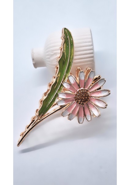 Papatya Figürlü Metal Mandal Toka fırsatları