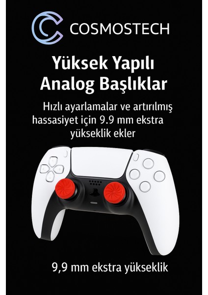 Kontrolfreek Inferno Thumbsticks Ps5 Ps4 – Hassasiyet Artırıcı, Kavrama Güçlendirici, Fps Oyun Performans Aksesuarı indirimleri