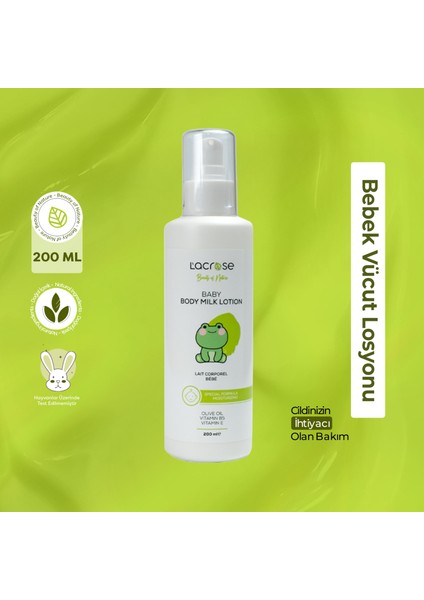 Bebek Vücut Losyonu - Baby Body Milk - 200 ml modelleri