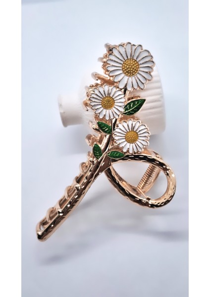 Papatya Figürlü Metal Mandal Toka fırsatları