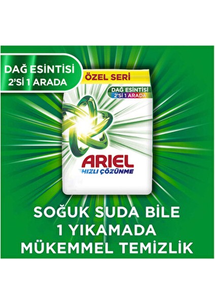 Dağ Esintisi 7 kg Hızlı Çözünme Toz Çamaşır Deterjanı 46 Yıkama Leke Çıkarma Gücü fırsatları
