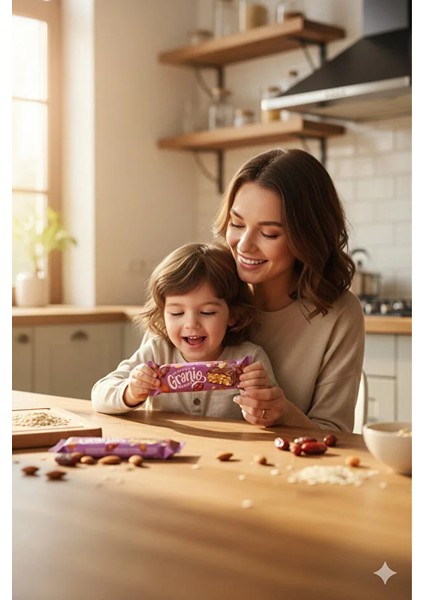 Bademli Hurmalı Sütlü Çikolata Kaplı Bar 40 gr x 12 Adet modelleri