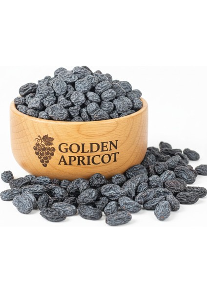 Doğal Kurutulmuş Çekirdeksiz Siyah Özbek Kuru Üzüm 1 kg
