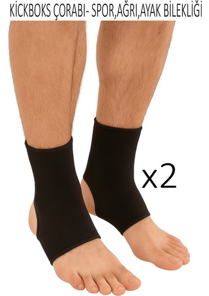 Kickboks Çorabı Boks Çorabı Muay Thai Çorabı Ayak Bilek Koruyucu Ayak Bilekliği Ayak Bandajı