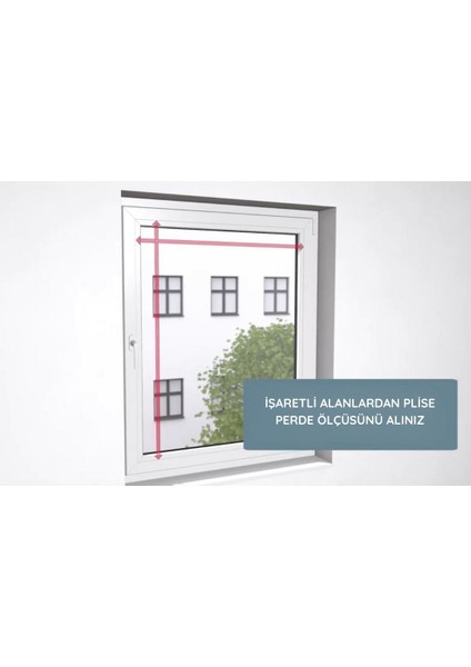 Beyaz Plise Perde – Özel Ölçü, Kolay Montaj, Cam Balkon ve Pimapen Uyumlu