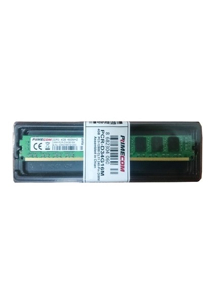 Prımecom PCR-D34G16M 4gb Ddr3 1600MHZ Pc Bellek