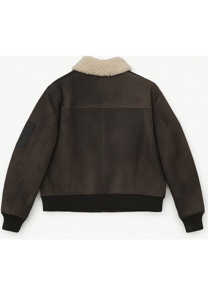 Erkek Regular Fit Kalın Kürklü Yaka Pilot Mont – Kışlık fiyatları