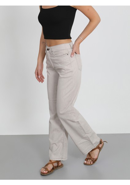 Bej Viscon Palazzo Pantolon modelleri