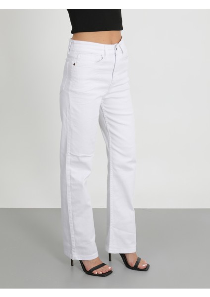 Beyaz Palazzo Pantolon modelleri