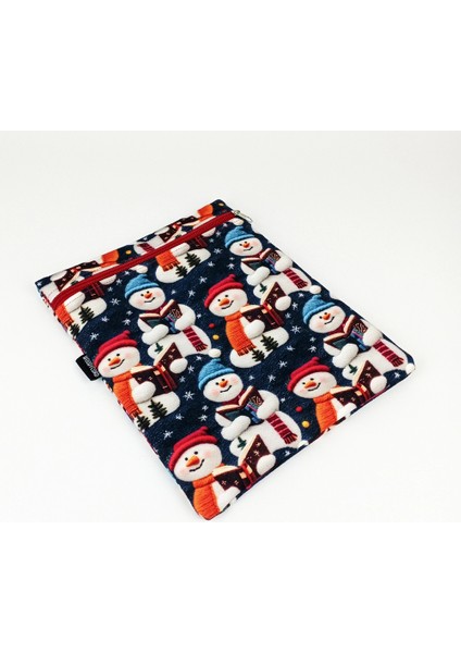 El Yapımı Kitap Okuyan 3D Kardan Adam Kitap ve Tablet Kılıfı (21X27 Cm) fiyatları