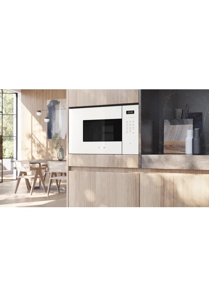 BE525LMW2 IQ500 Built-In Microwave With Grill Beyaz indirimleri