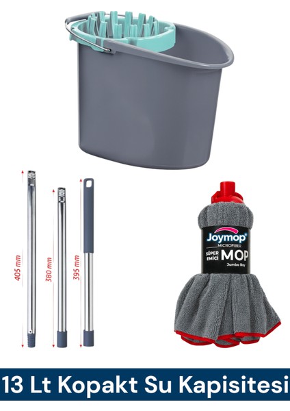 El Clasico Klasik Temizlik Seti – Kendinden Sıkmalı Hazneli 13 Litre Temizlik Kovası fiyatları