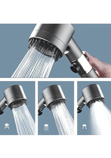 Filtreli Masajlı Duş Başlığı | Su Arıtmalı, Basınç Artırıcı, Kireç Önleyici